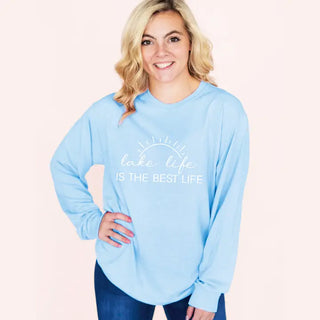 Lake Life Best Life Long Sleeve Shirt #HPLS-BLKLG-LKLIFE