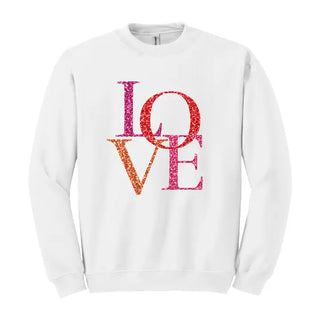 Love Sweatshirt #HPSW-WHTSM-LOVE24