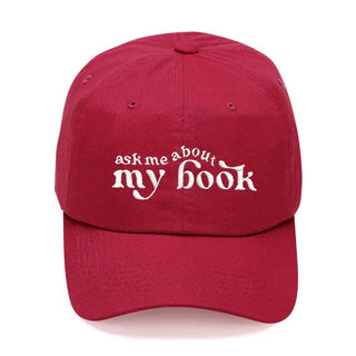 Ask Me About My Book Cap #M190VL-ASKME