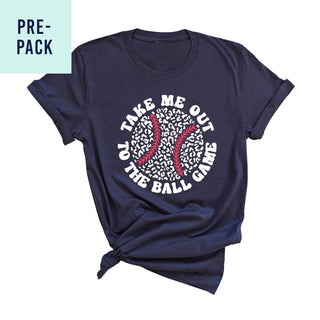 Take Me Out to the Ballgame Baseball Navy T-Shirt Pre-Pack