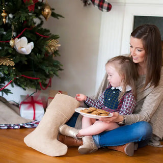 Burlap Stocking #M900VL-NBURLAP