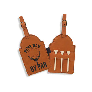 Best Dad by Par Golf Tee Holder #L2026-CAMEL-DADPAR