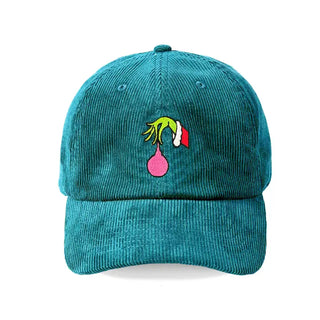Grinchmas Corduroy Cap