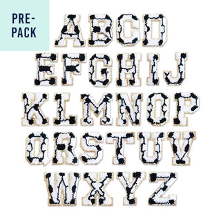 Soccer Full Alphabet Varsity Letter Patch Pack