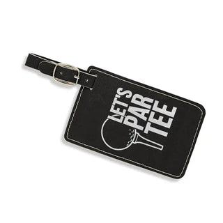 Let's Par Tee Golf Luggage Tag