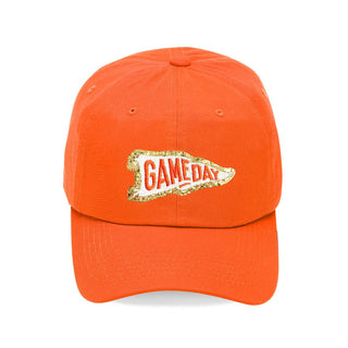 Orange Pennant Patch Orange Cap