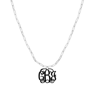 Silver Rhonda Necklace