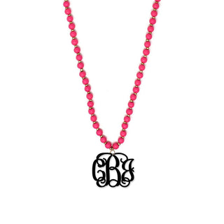 Hot Pink Jennifer Necklace