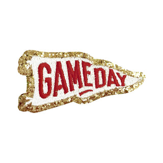 Garnet Game Day Pennant Patch
