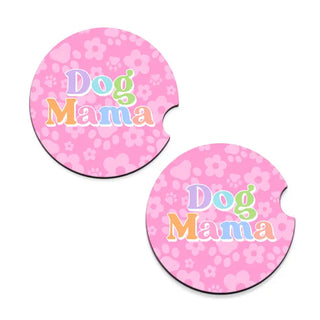 Dog Mama Car Coaster Set #ACK-CC132-GOGMA