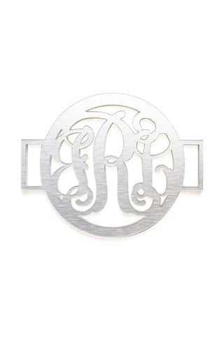 Script Monogram Medallion