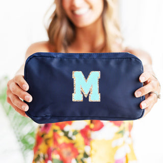 Mint Vowel Varsity Letter Patches Pre Pack