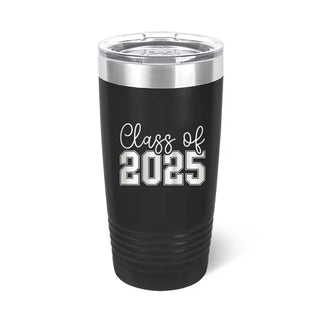 Class of 2025 Black Tumbler #TWB20-CLASS25-BLK