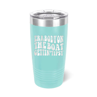 Gettin’ Tipsy Teal 20oz Insulated Tumbler