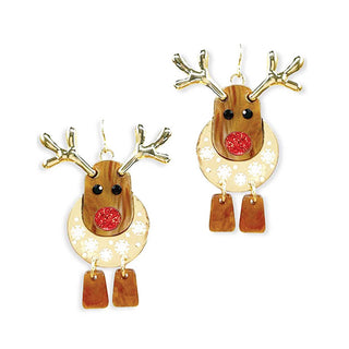 Shine Like Rudolph Earrings