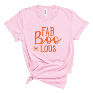 Fab-Boo-Lous T-shirt #HPTS-BLKLG-ORGFAB