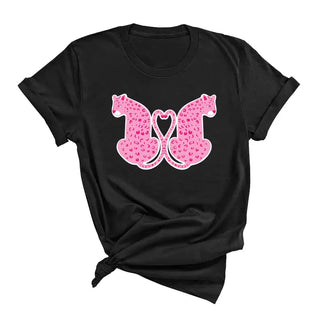 Cheetah Girl T-Shirt #HPTS-BLKLG-CHTH24