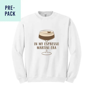 Espresso Martini Era White Sweatshirt 9 pc Set #PACK-SWWHT-ESP24