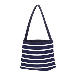 Navy Stripe Bucket