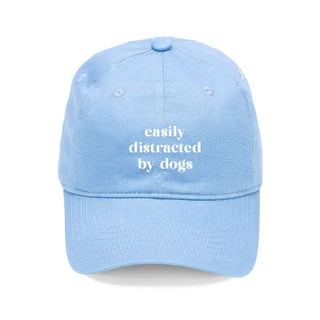 Distracted by Dogs Cap #M190VL-CORAL-DIS