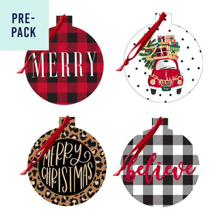 Tis the Season Ornament Set