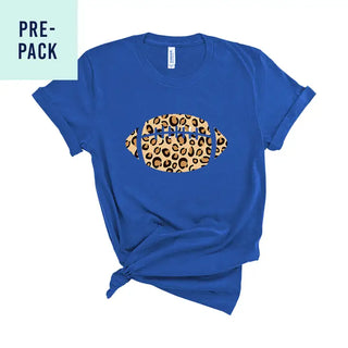 Leopard Football T-Shirt 9 pc Set #PACK-GAR-LPRDFB