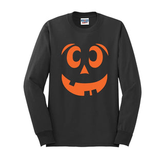 Jack-o-Lantern Black Long Sleeve Shirt
