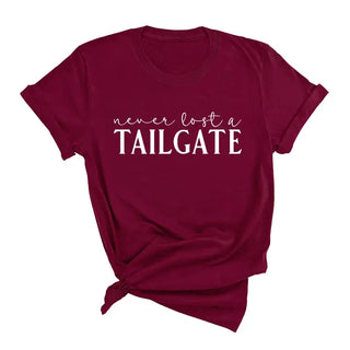 Never Lost a Tailgate T-Shirt #HPTS-GARSM-TAIL