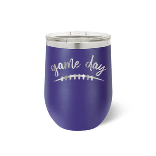 Game Day 12oz. Tumbler #TWB12-GD-BLK
