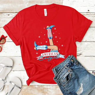 American Cowgirl T-Shirt #HPTS-HNATLG-ACG24