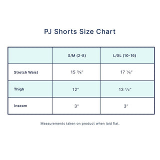 Turtally Cool PJ Shorts - L/XL
