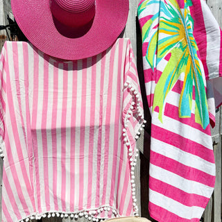 Yacht Club Pom-Pom Cover Up