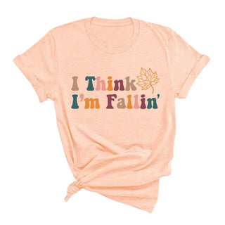 I Think I'm Fallin' T-Shirt #HPTS-BLKLG-FALLIN