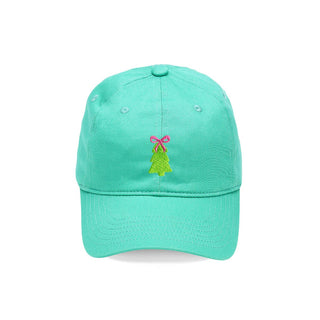 Bow Christmas Tree Mint Kid's Cap