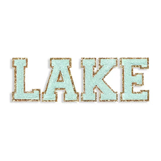 Lake Mint Varsity Letter Patches #PPACK-LAKE