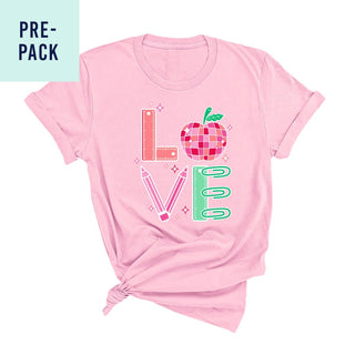 Teach Your Heart Out Light Pink T-Shirt Pre-Pack