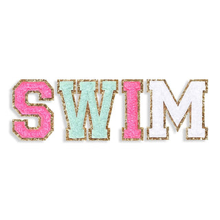 Swim Multi Varsity Letter Patches