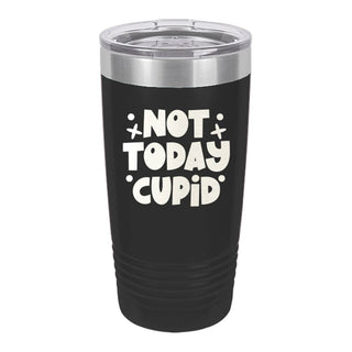 Not Today Cupid Black 20oz Tumbler