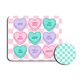 Anti-Heart Day Desk Set #SDESK-NNOPE-MCHK