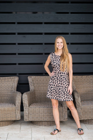 Wild Side Leopard Dress - L/XL