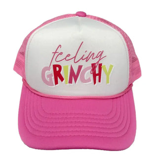 Feeling Grinchy Trucker Hat #L197-BLK-SMGRINCH