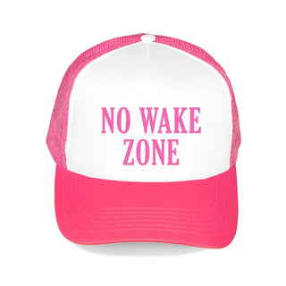 No Wake Zone Trucker Hat #M197VL-WNY-NOWA