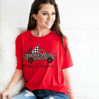 Christmas Truck T-Shirt #HPTS-GARLG-TRUCK