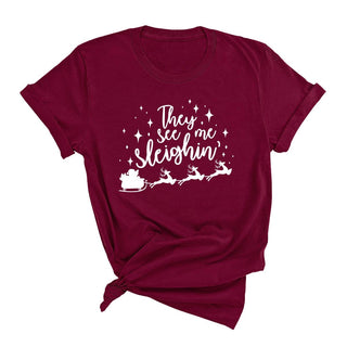 They See Me Sleighin' T-Shirt