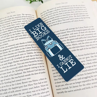 I Like Big Books Bookmark