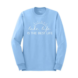 Lake Life Best Life Long Sleeve Shirt #HPLS-BLKLG-LKLIFE