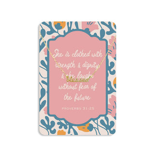 Strength & Dignity Keepsake Card