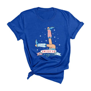American Cowgirl T-Shirt #HPTS-HNATLG-ACG24