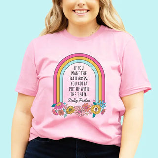 Dolly Rainbow T-Shirt #HPTS-HMINTLG-DOLRAIN