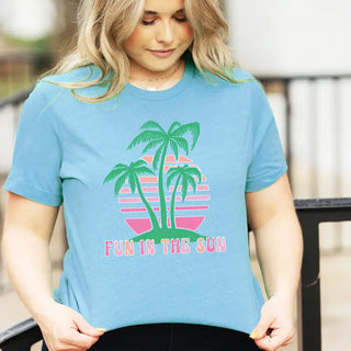 Fun in the Sun T-Shirt #HPTS-NAVYLG-FUN23